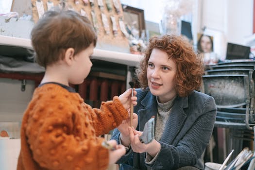 parent helping child study