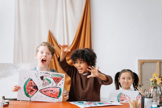 image of a kid playing outside after homework