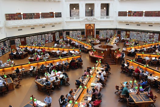 students with designated study space