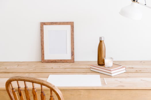 study zone with natural light and desk