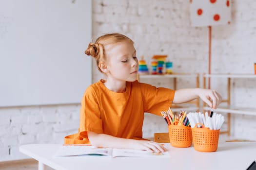 students engaged in creative study techniques